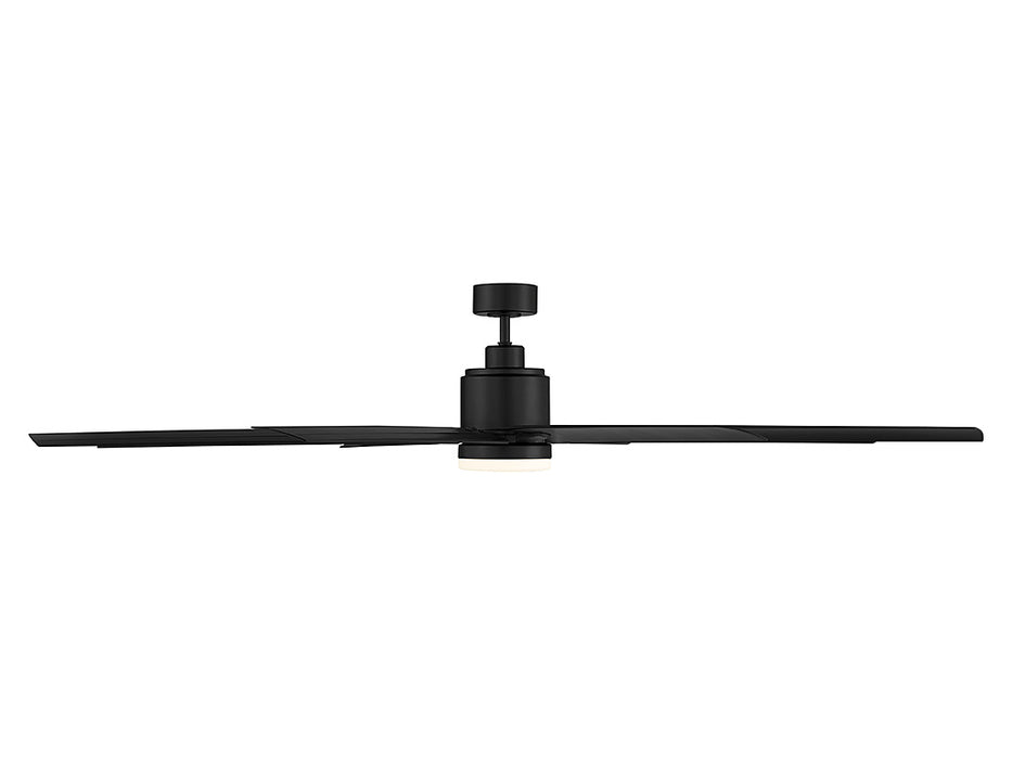 Meridian M2025MBK 72" Outdoor Ceiling Fan, Matte Black
