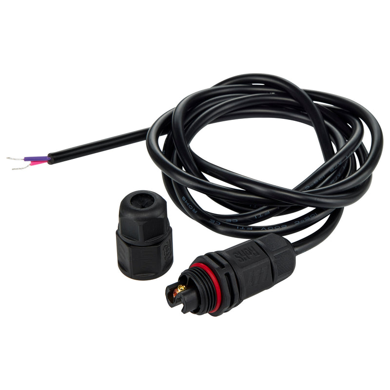 Nuvo Lighting 65-169 Whip Connector, Black