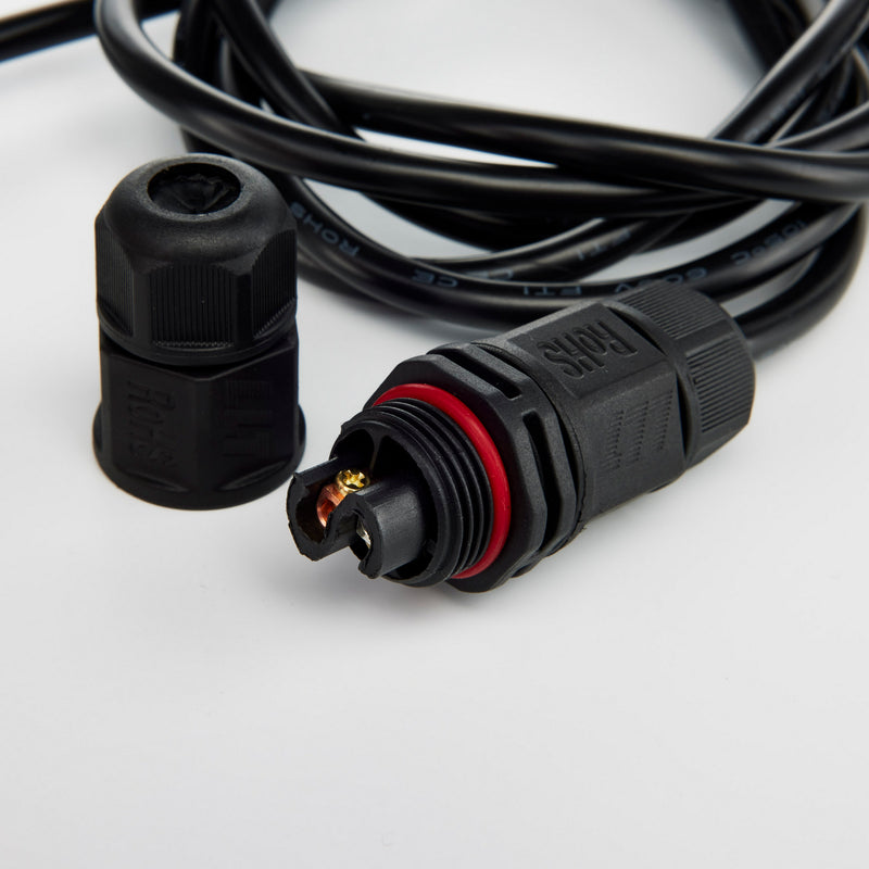 Nuvo Lighting 65-169 Whip Connector, Black