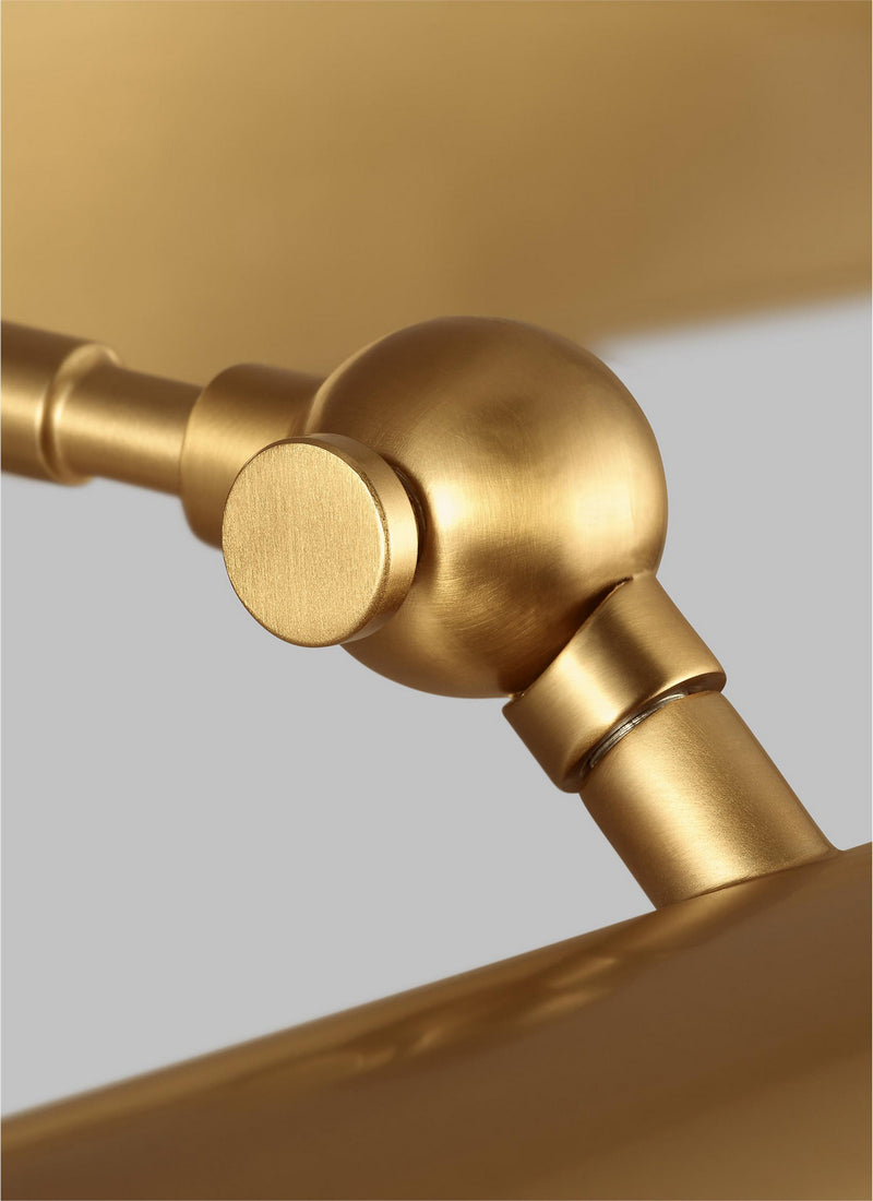Visual Comfort Studio CW1202BBS Two Light Picture Light, Burnished Brass