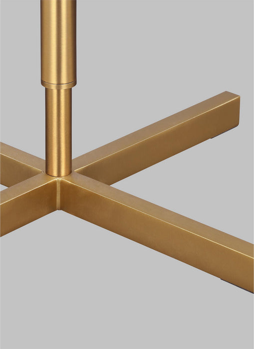 Visual Comfort Studio KT1281BBS1 One Light Table Lamp, Burnished Brass