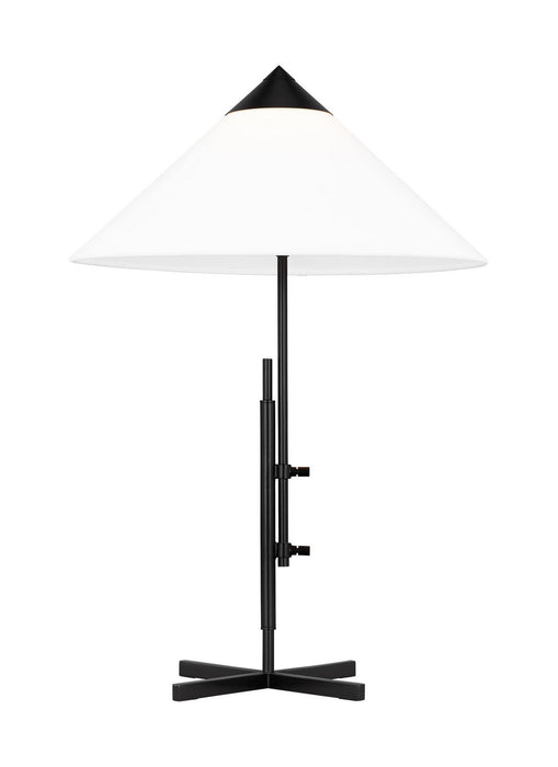 Visual Comfort Studio KT1281BNZ1 One Light Table Lamp, Deep Bronze