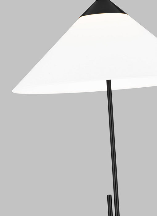 Visual Comfort Studio KT1291BNZ1 One Light Floor Lamp, Deep Bronze