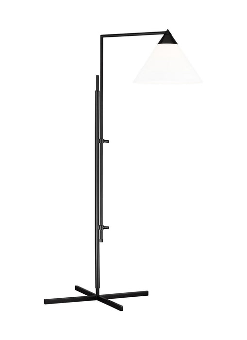 Visual Comfort Studio KT1301BNZ1 One Light Floor Lamp, Deep Bronze
