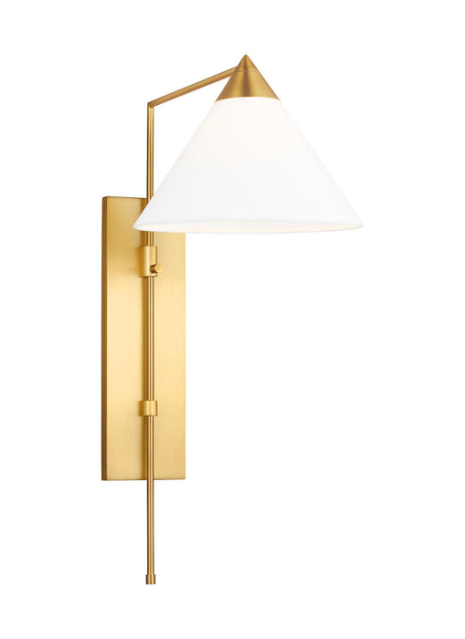 Visual Comfort Studio KWL1121BBS One Light Wall Sconce, Burnished Brass
