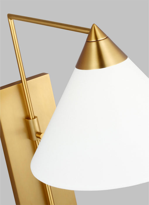 Visual Comfort Studio KWL1121BBS One Light Wall Sconce, Burnished Brass
