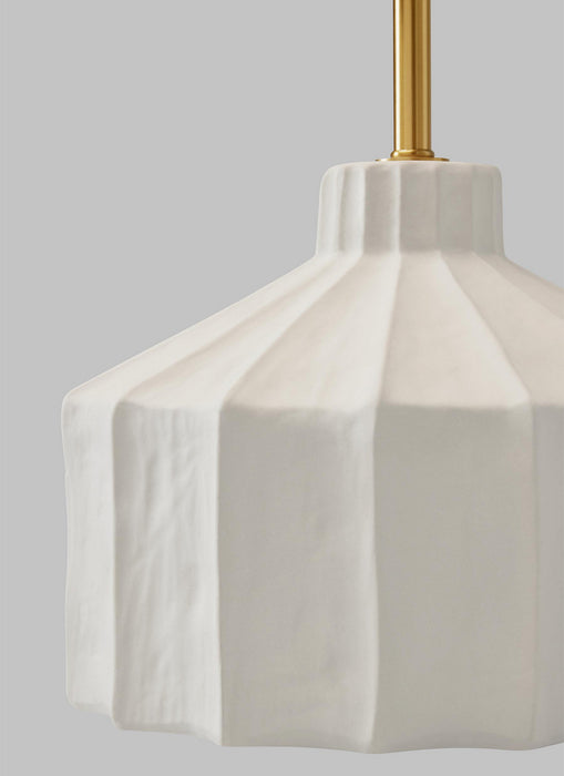 Visual Comfort Studio KT1321MC1 One Light Table Lamp, Matte Concrete