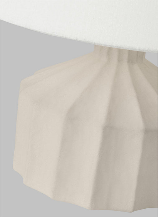 Visual Comfort Studio KT1331MC1 One Light Table Lamp, Matte Concrete