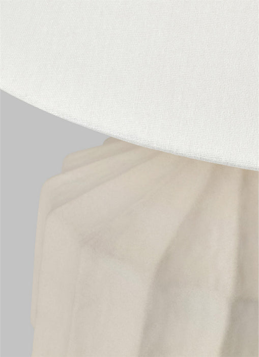 Visual Comfort Studio KT1331MC1 One Light Table Lamp, Matte Concrete