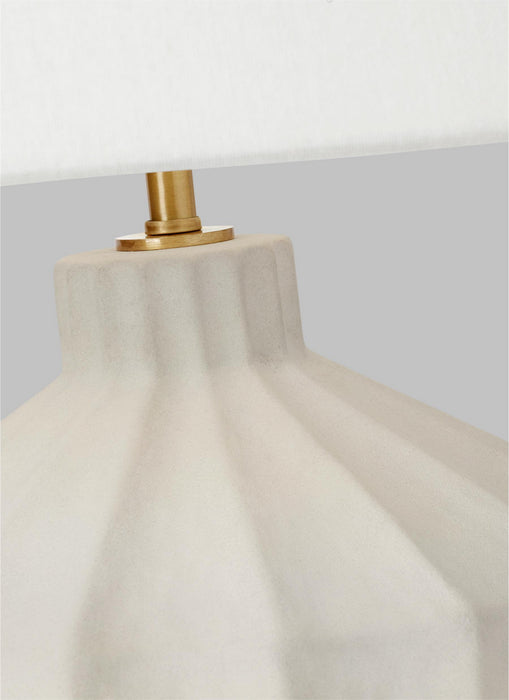 Visual Comfort Studio KT1331MC1 One Light Table Lamp, Matte Concrete