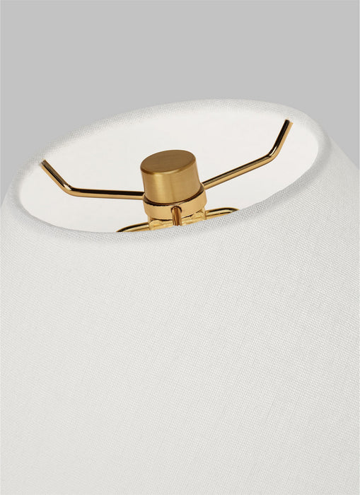 Visual Comfort Studio KT1331MC1 One Light Table Lamp, Matte Concrete
