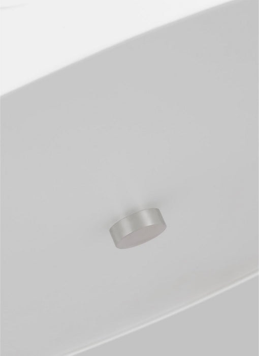 Visual Comfort Studio KSF1013PN Three Light Flush Mount, Polished Nickel