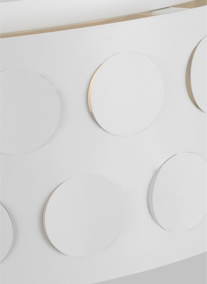 Visual Comfort Studio KSF1024MWT Four Light Flush Mount, Matte White