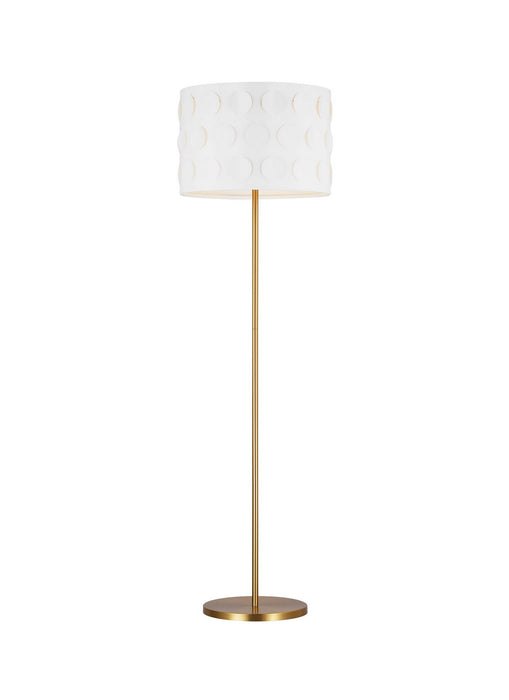 Visual Comfort Studio KST1011BBS1 One Light Floor Lamp, Burnished Brass