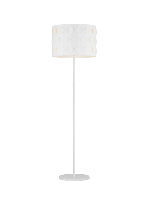 Visual Comfort Studio KST1011MWT1 One Light Floor Lamp, Matte White