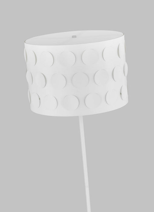 Visual Comfort Studio KST1011MWT1 One Light Floor Lamp, Matte White