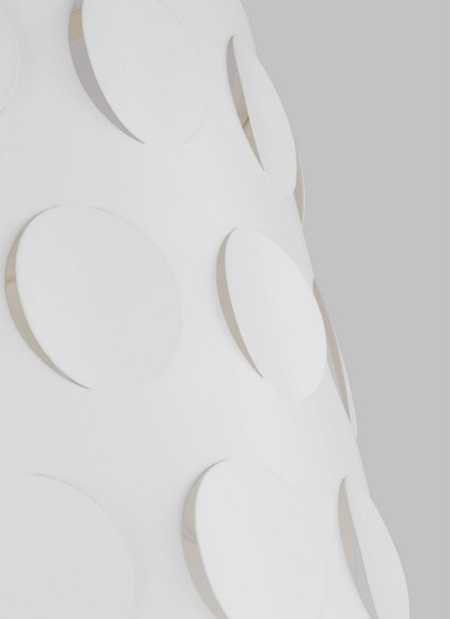 Visual Comfort Studio KST1011PN1 One Light Floor Lamp, Polished Nickel