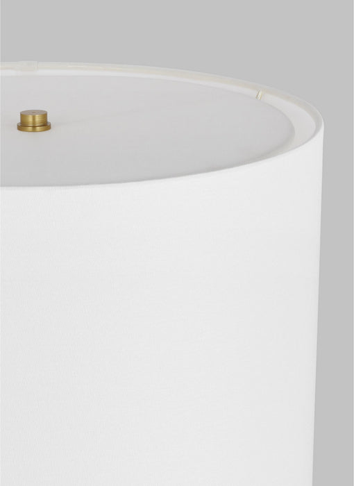 Visual Comfort Studio KST1022BBS1 Two Light Table Lamp, Burnished Brass