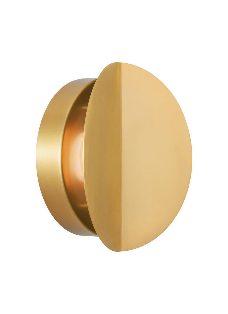 Visual Comfort Studio KSW1001BBS LED Wall Sconce, Burnished Brass
