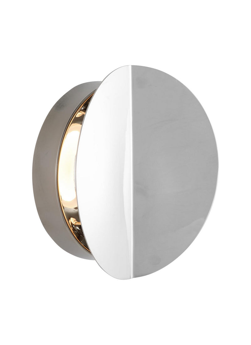 Visual Comfort Studio KSW1001PN LED Wall Sconce, Polished Nickel