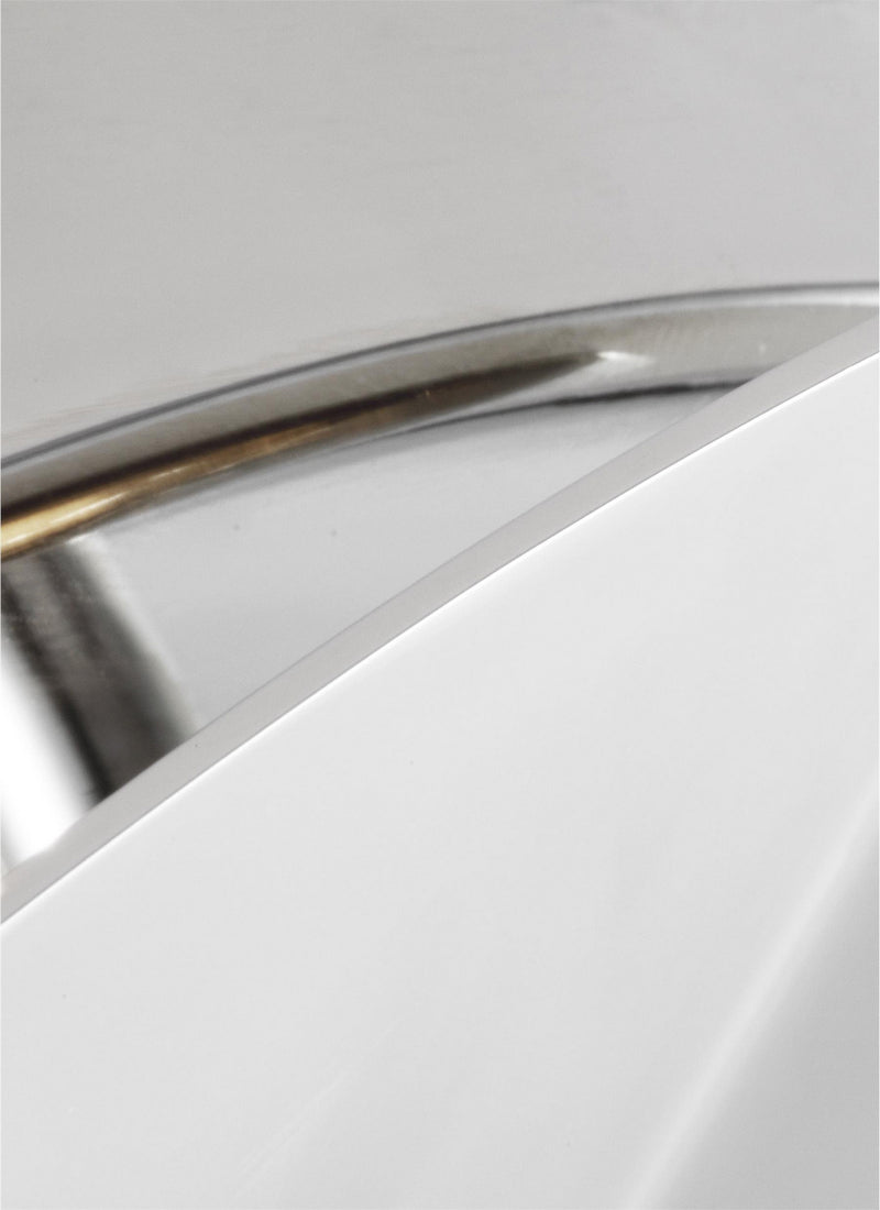 Visual Comfort Studio KSW1001PN LED Wall Sconce, Polished Nickel