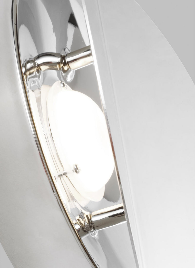 Visual Comfort Studio KSW1001PN LED Wall Sconce, Polished Nickel