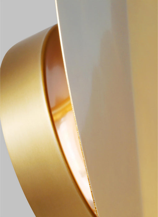 Visual Comfort Studio KSW1011BBS LED Wall Sconce, Burnished Brass