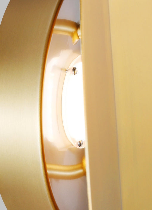 Visual Comfort Studio KSW1011BBS LED Wall Sconce, Burnished Brass