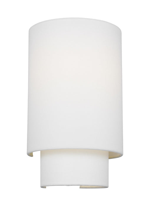Visual Comfort Studio KSW1042PN Two Light Wall Sconce, Polished Nickel