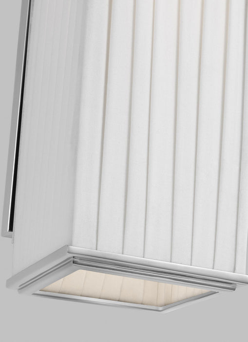 Visual Comfort Studio LW1071PN One Light Wall Sconce, Polished Nickel
