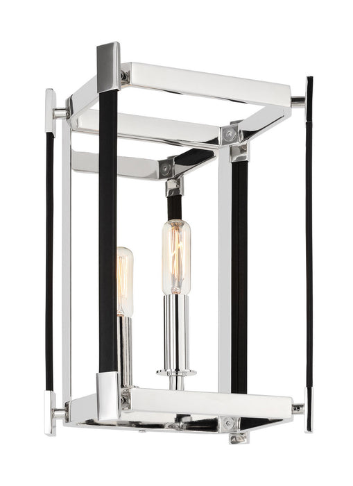 Visual Comfort Studio LW1061PN One Light Wall Sconce, Polished Nickel