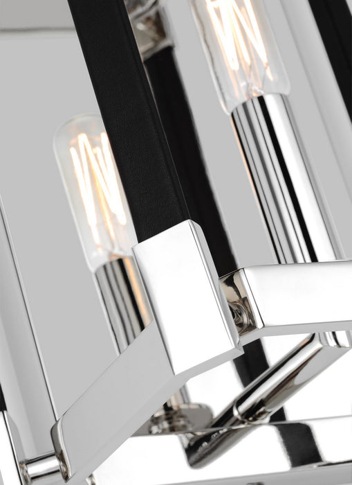 Visual Comfort Studio LW1061PN One Light Wall Sconce, Polished Nickel