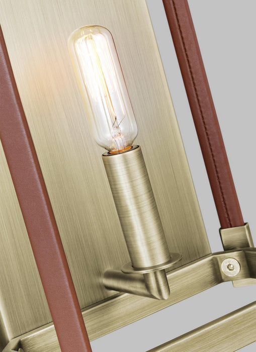 Visual Comfort Studio LW1061TWB One Light Wall Sconce, Time Worn Brass