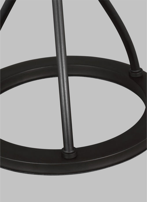 Visual Comfort Studio LT1161AI1 One Light Table Lamp, Aged Iron