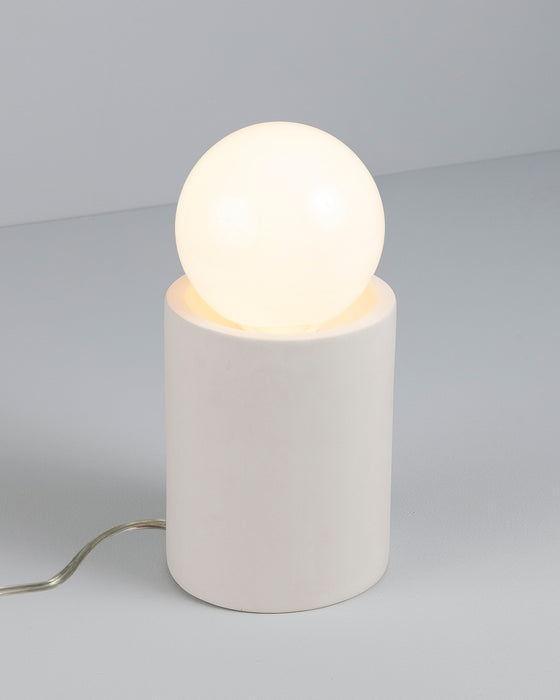 Justice Designs CER-2460-BIS One Light Portable, Bisque