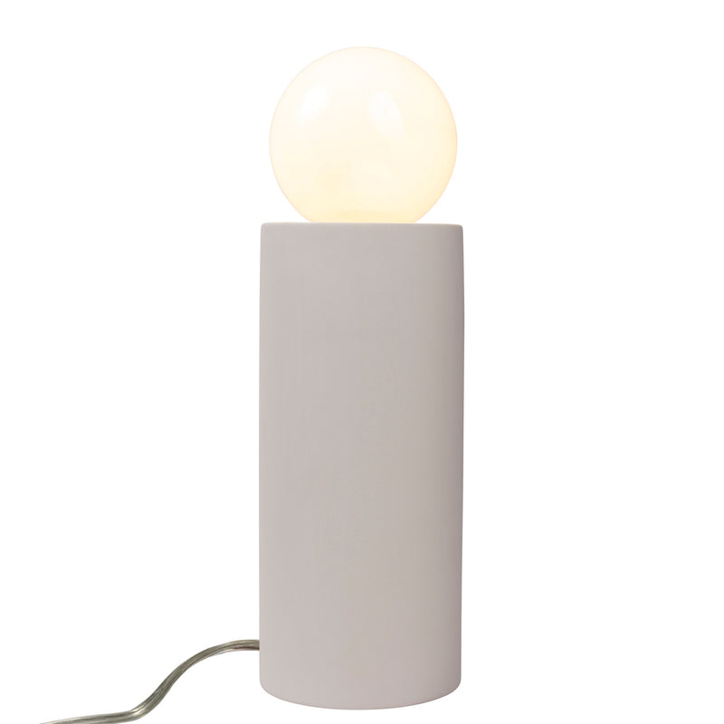 Justice Designs CER-2465-BIS One Light Portable, Bisque