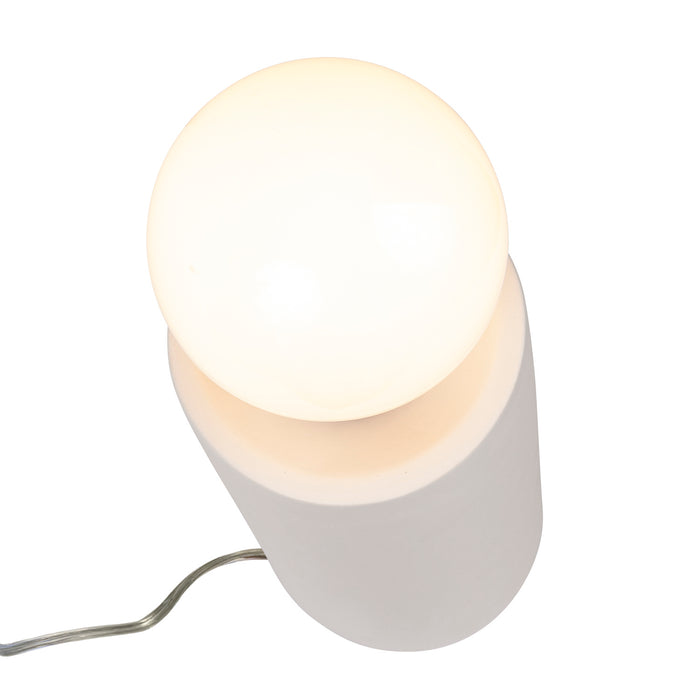 Justice Designs CER-2465-BIS One Light Portable, Bisque