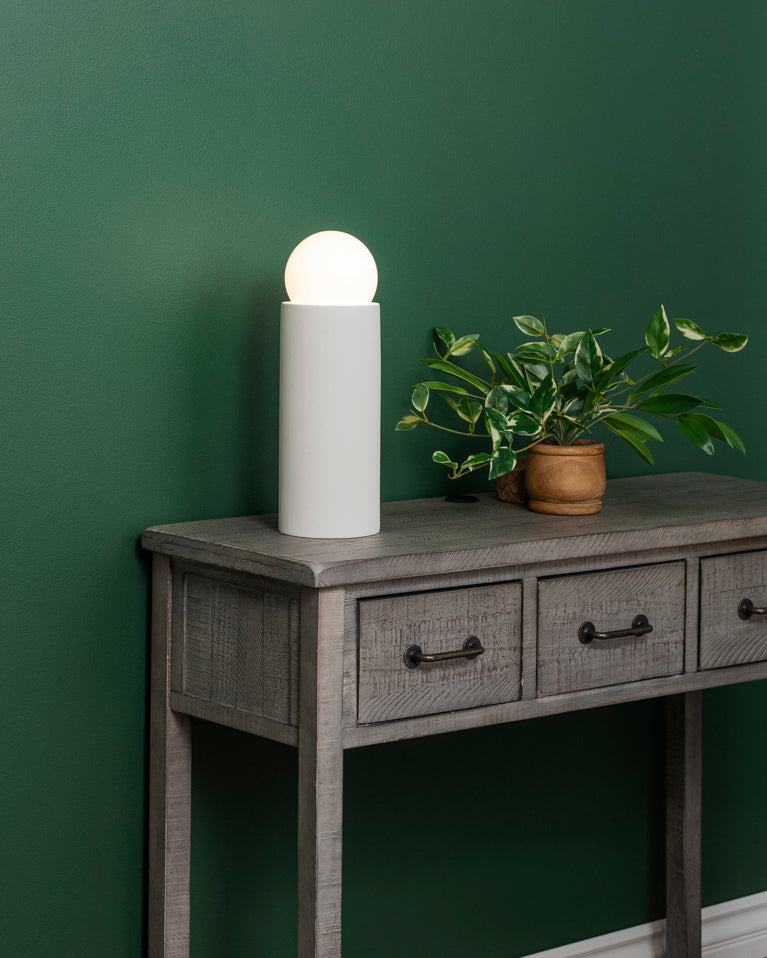 Justice Designs CER-2465-BIS One Light Portable, Bisque