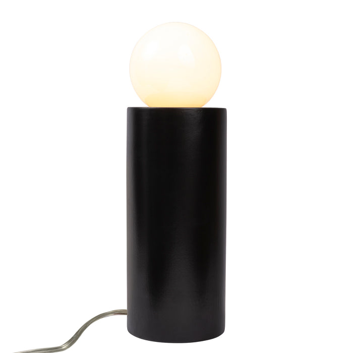 Justice Designs CER-2465-CRB One Light Portable, Carbon - Matte Black