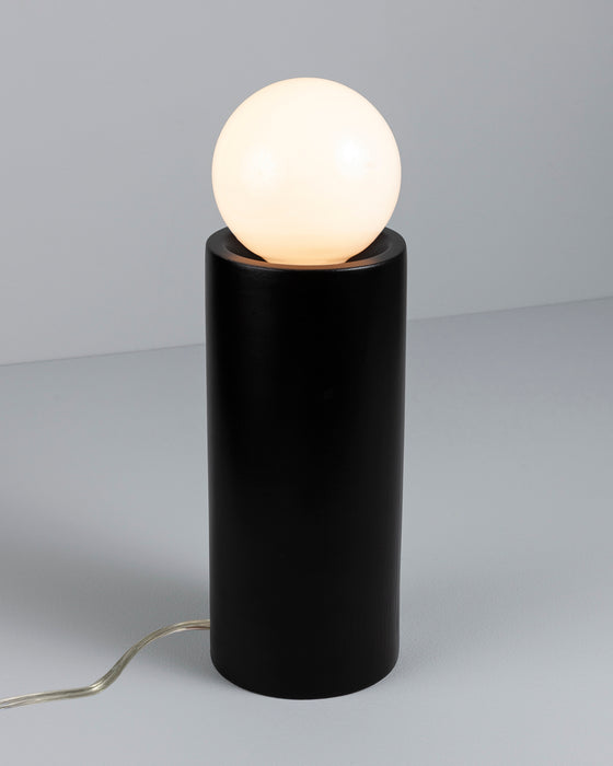 Justice Designs CER-2465-CRB One Light Portable, Carbon - Matte Black