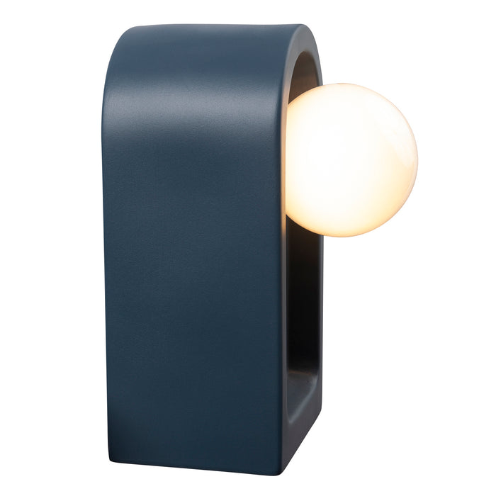 Justice Designs CER-3010-MID One Light Wall Sconce, Midnight Sky