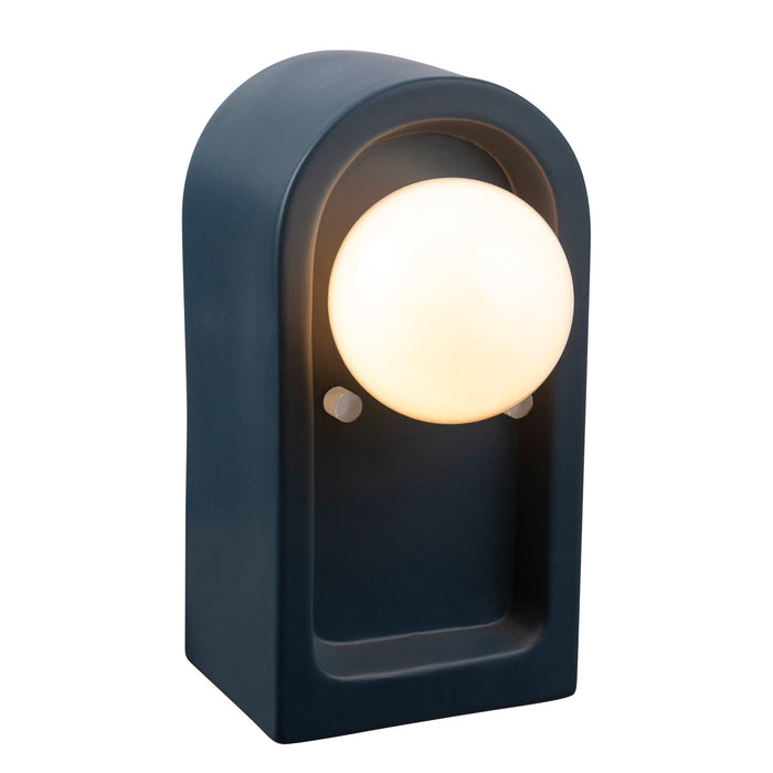 Justice Designs CER-3010-MID One Light Wall Sconce, Midnight Sky