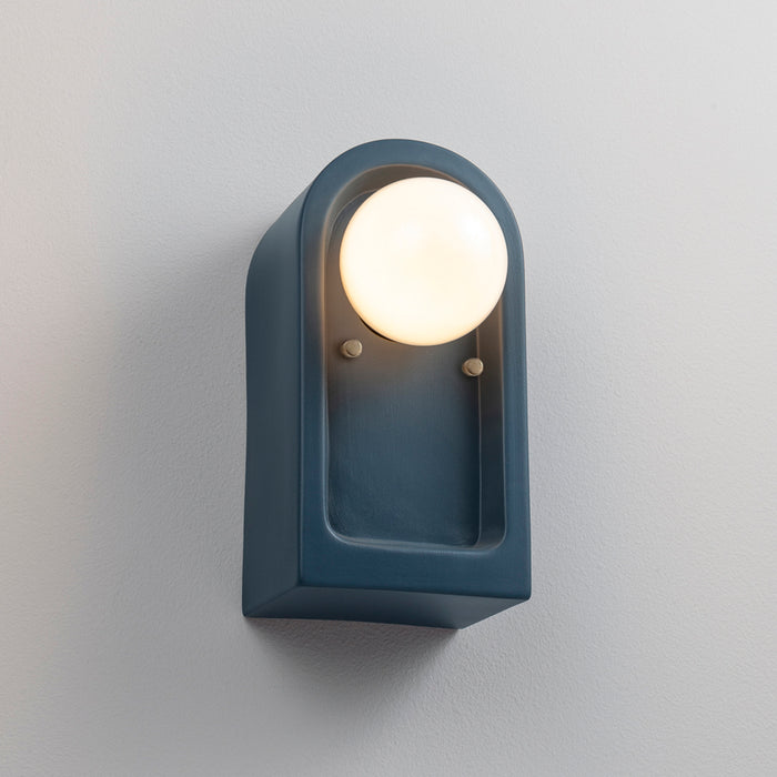 Justice Designs CER-3010-MID One Light Wall Sconce, Midnight Sky