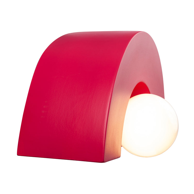 Justice Designs CER-3020-CRSE One Light Wall Sconce, Cerise