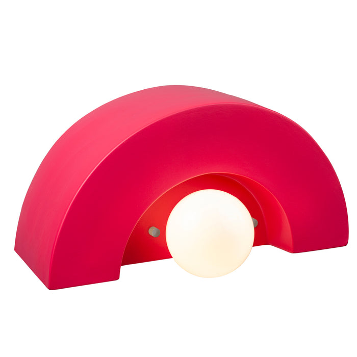 Justice Designs CER-3020-CRSE One Light Wall Sconce, Cerise