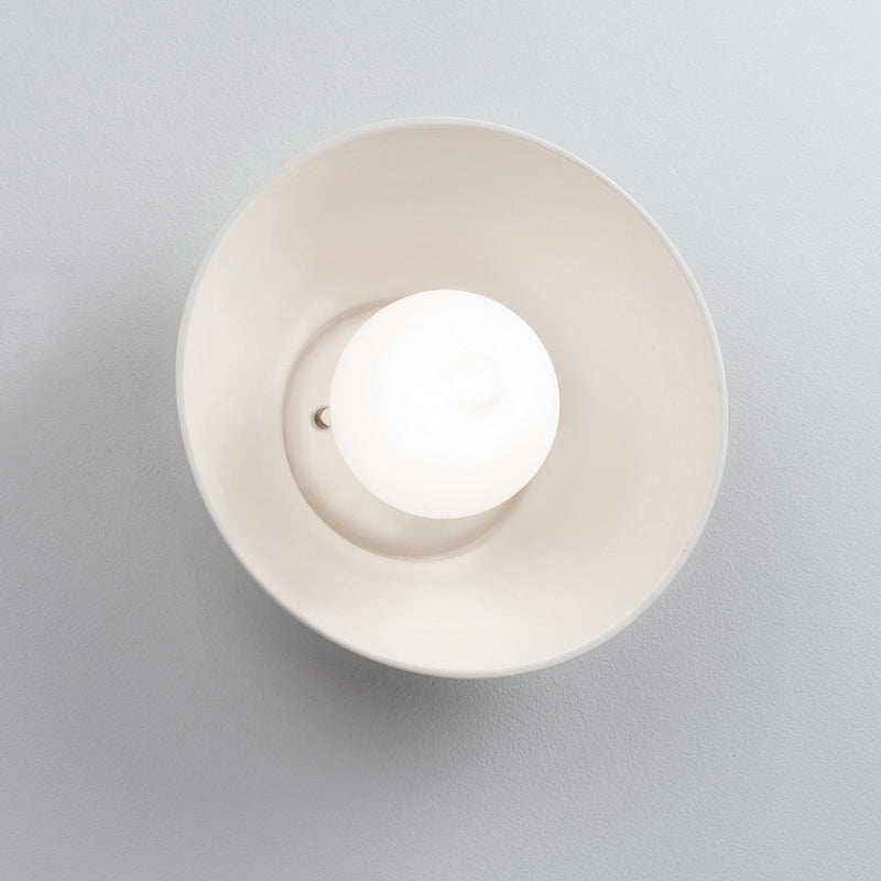 Justice Designs CER-3030-BIS Wall Sconce, Bisque