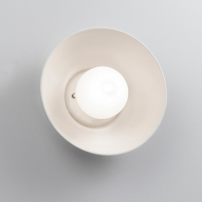 Justice Designs CER-3030-BIS Wall Sconce, Bisque