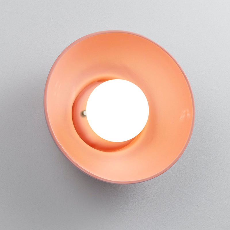 Justice Designs CER-3030-BSH Wall Sconce, Gloss Blush