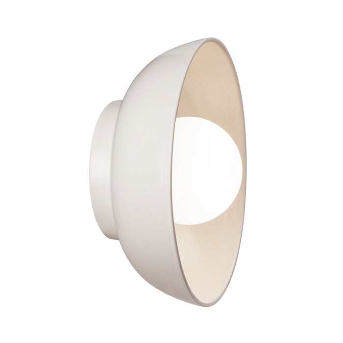 Justice Designs CER-3030-MAT Wall Sconce, Matte White