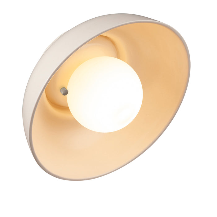 Justice Designs CER-3030-MAT Wall Sconce, Matte White